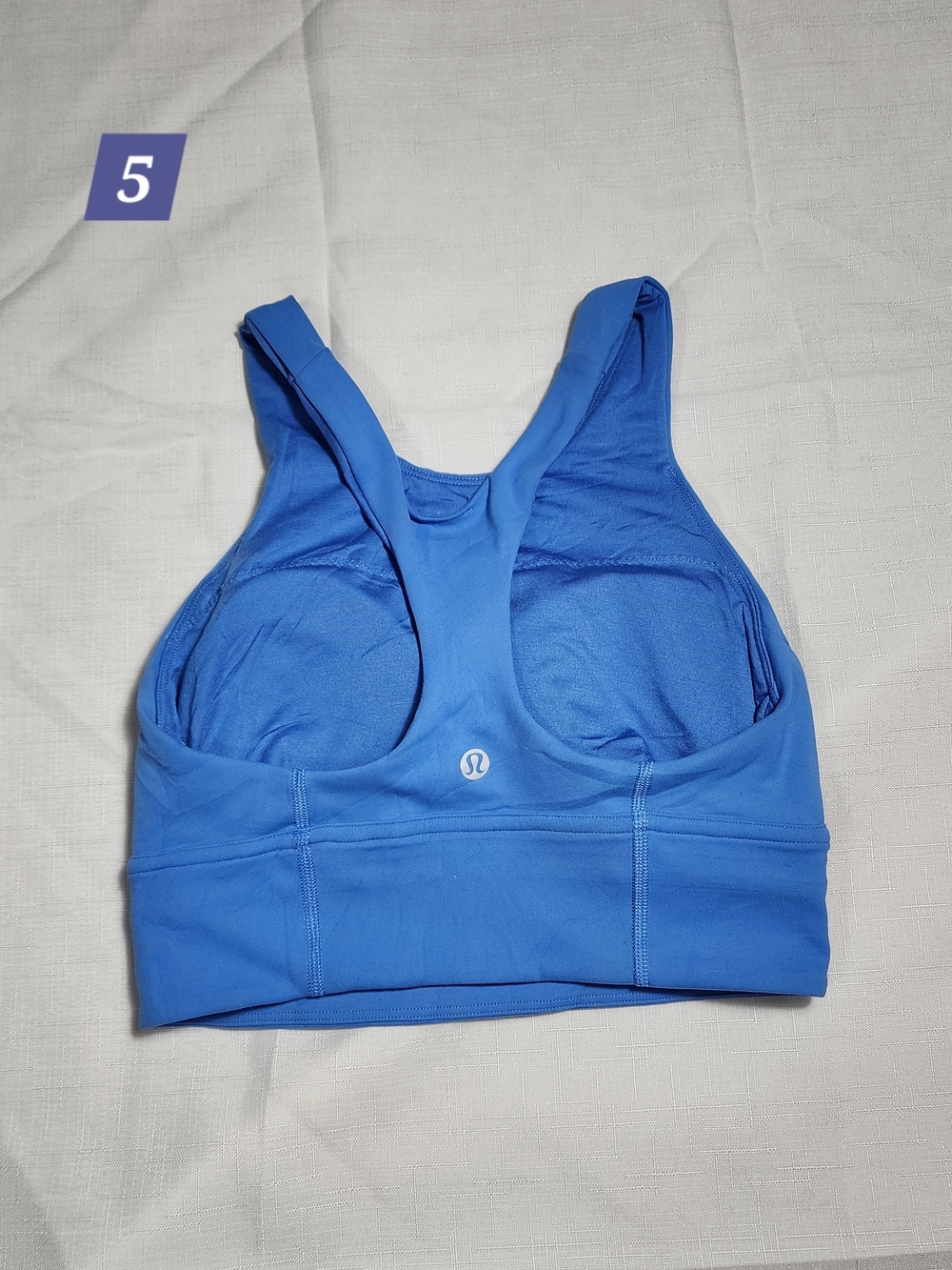 lululemon athletica Cobalt Blue Racerback Sports Bra